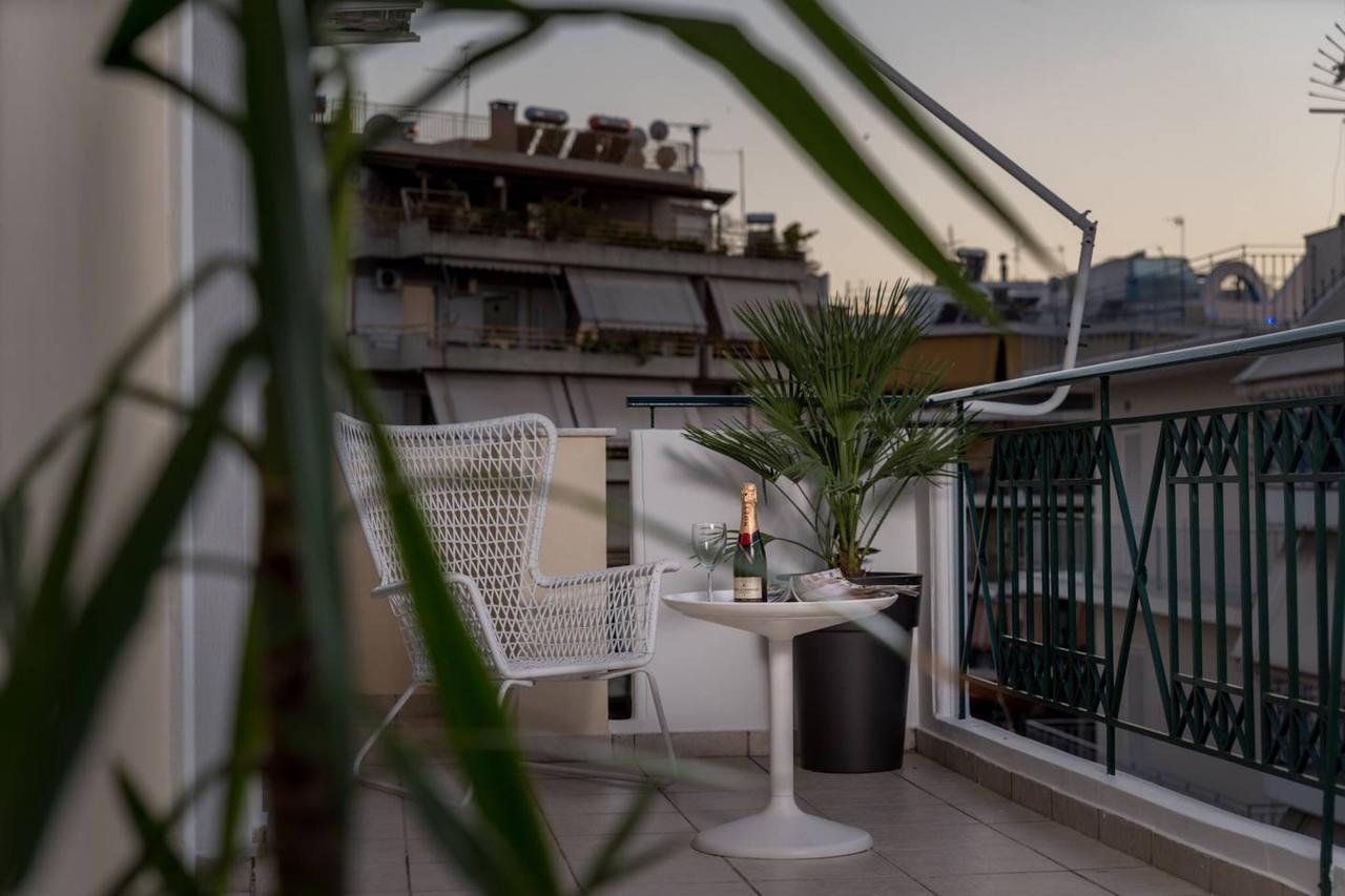 Penthouse With Acropolis View 8Ppl, 140Sqm Daire Atina Dış mekan fotoğraf